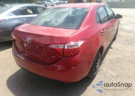 2014 Toyota Corolla Le из США, поврежденный, VIN 5YFBURHE6EP132677